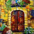 Castelló d'Empúries. La puerta de la casa antigua