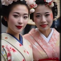 Maiko japonesa DS0327 — Retrato fotográfico de jóvenes en Kioto