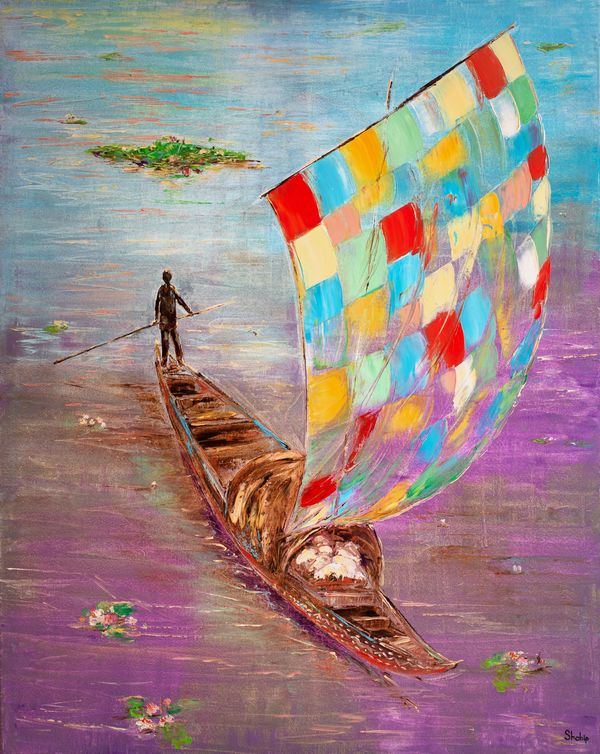 Africa. A Journey Along The Purple River