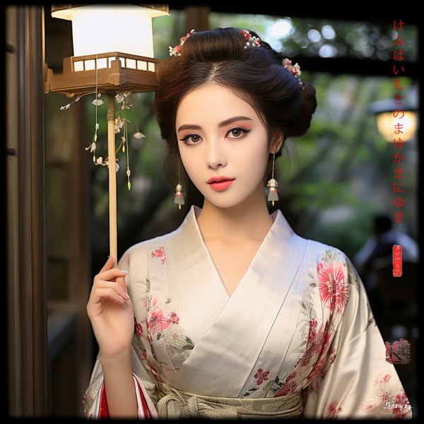 Japanische Maiko RJ0109 – Mädchen, Geisha, Geiko: Porträtfotografie