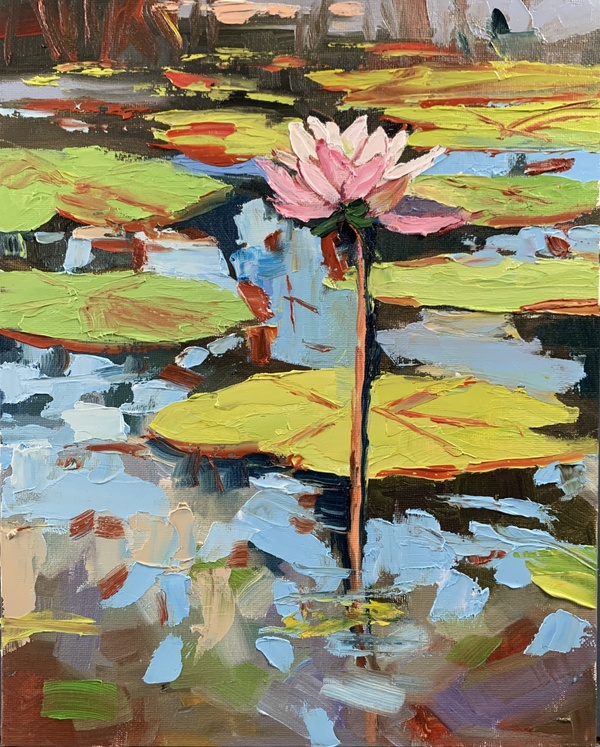 Lily Pond Landscape