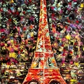Torre Eiffel. Veduta da un’altra angolazione