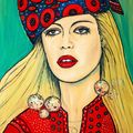 Girl in Ethnic Costume