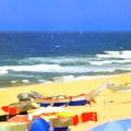 La playa