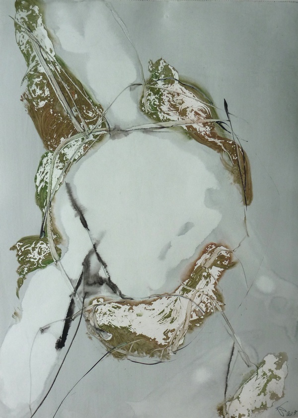 C2 acrylic on paper