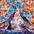 Orange Dawn On Mount Matterhorn