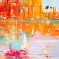 Miami. Sailboats