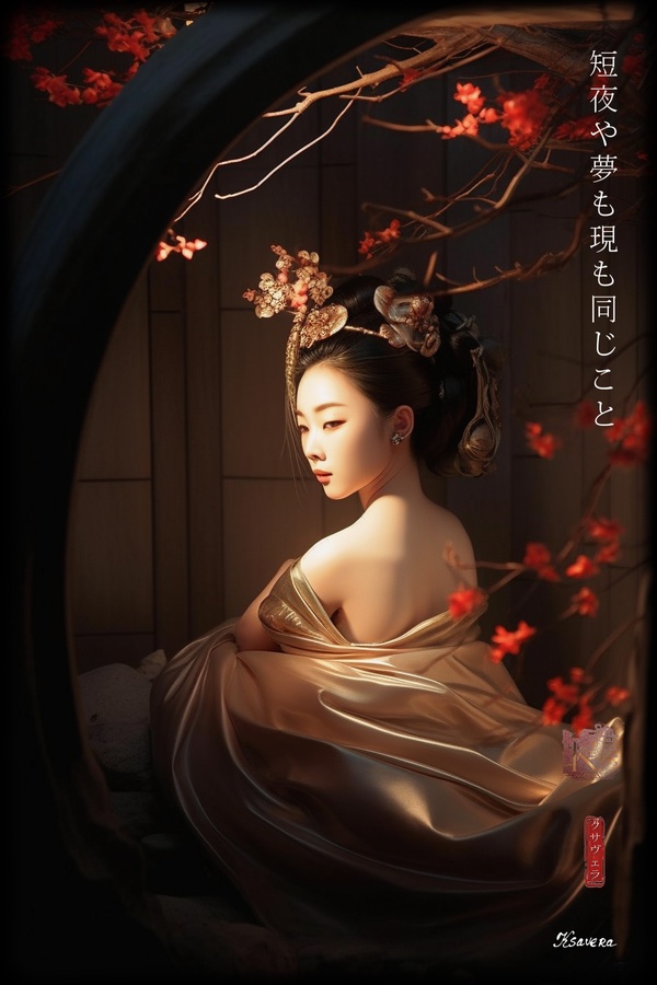 Japanese Maiko DS0329 Girl Portrait Photography Geisha