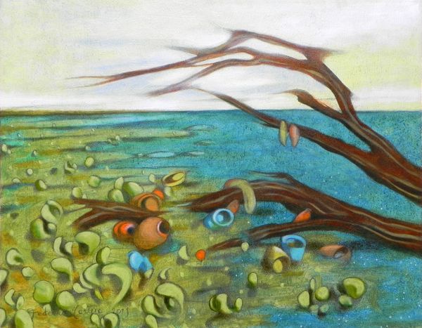 Paisaje con basura