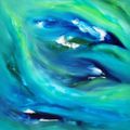 Blue and Green