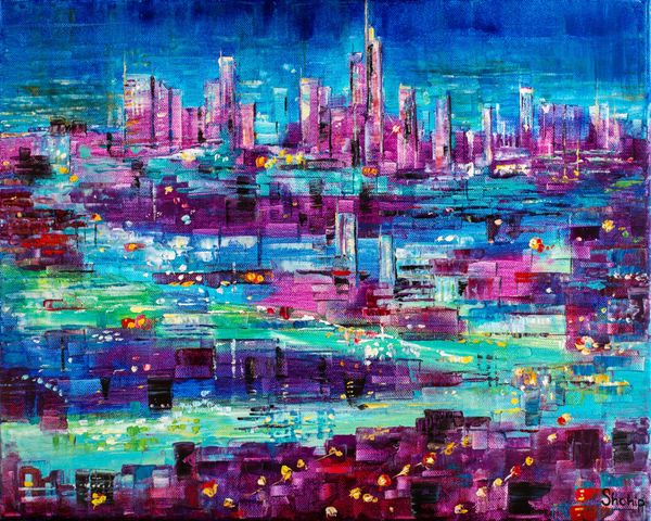 Los Angeles bei Nacht
