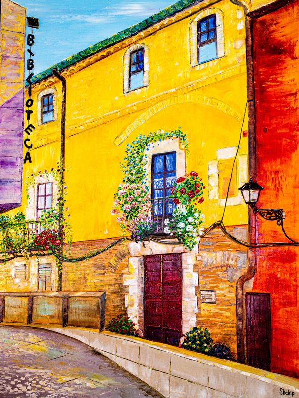 Old House Near The Library. Castello d'Empuries