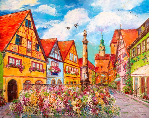 Germany. Rothenburg ob der Tauber