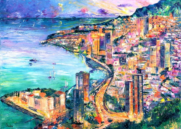 Monaco Coastline