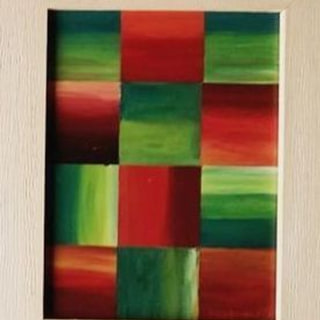 With Green and Red