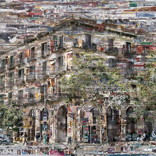 Passeig Picasso, Fragments Urbans collections